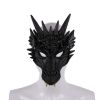 Halloween Mask Masquerade Foam Dragon Mask Scary  Half Face Mask for Cosplay Costume