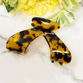 Bow Lovers Hair Claw (Color: Dark Tortoise)