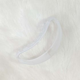 Jelly Shape Hair Claw (Color: Clear)