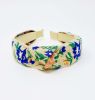French Floral Embroidered Headband